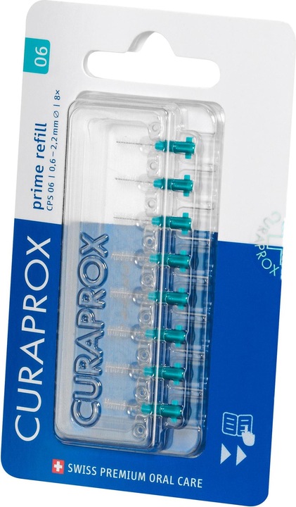 Actual product image Curaprox CPS 06 Prime Refill (8x) (8 x, 2.20 mm)