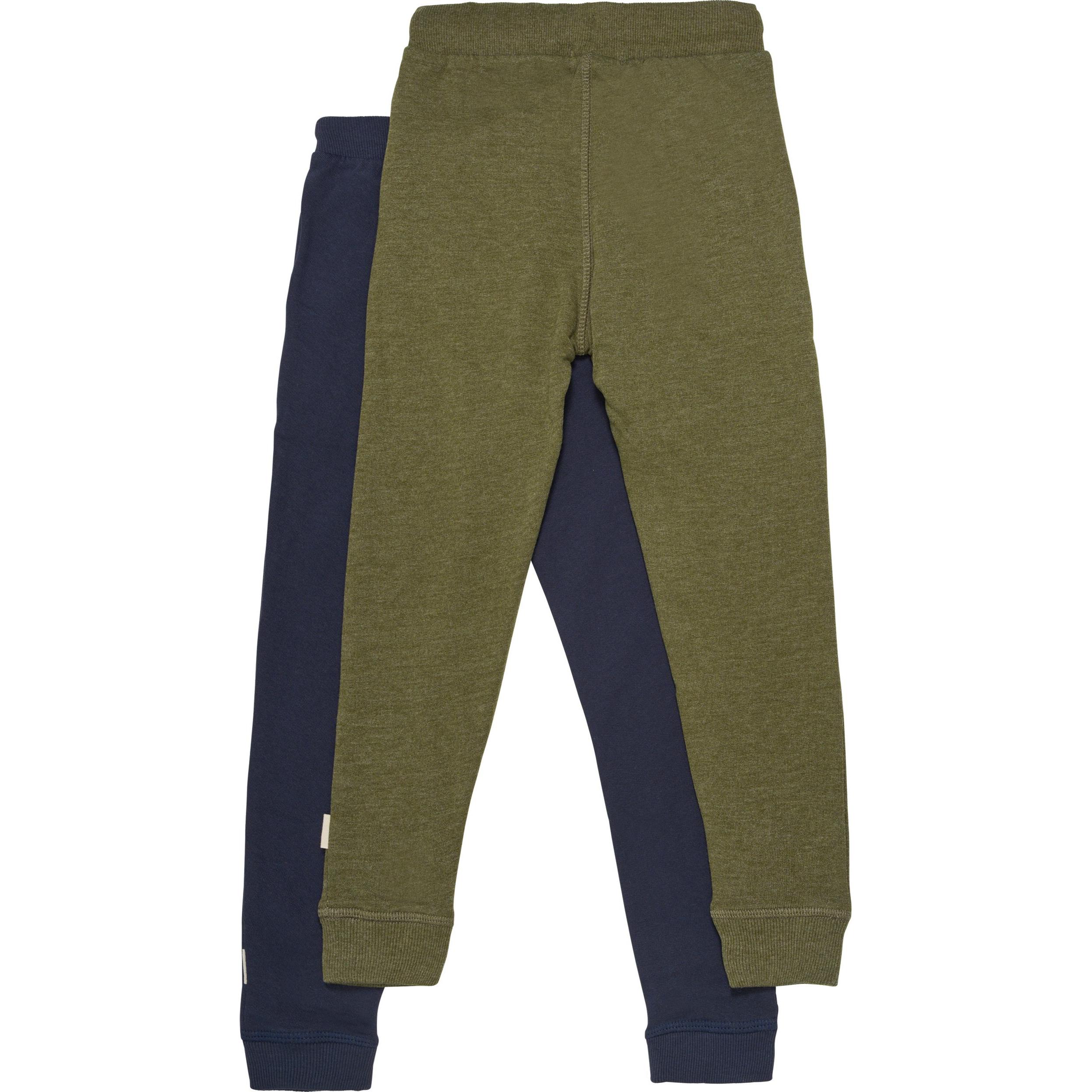 Thumbnail - Minymo, Jungen, Sporthose, Kid's Basic 36 -Sweat Pant (2-pack) (146), Blau, 146