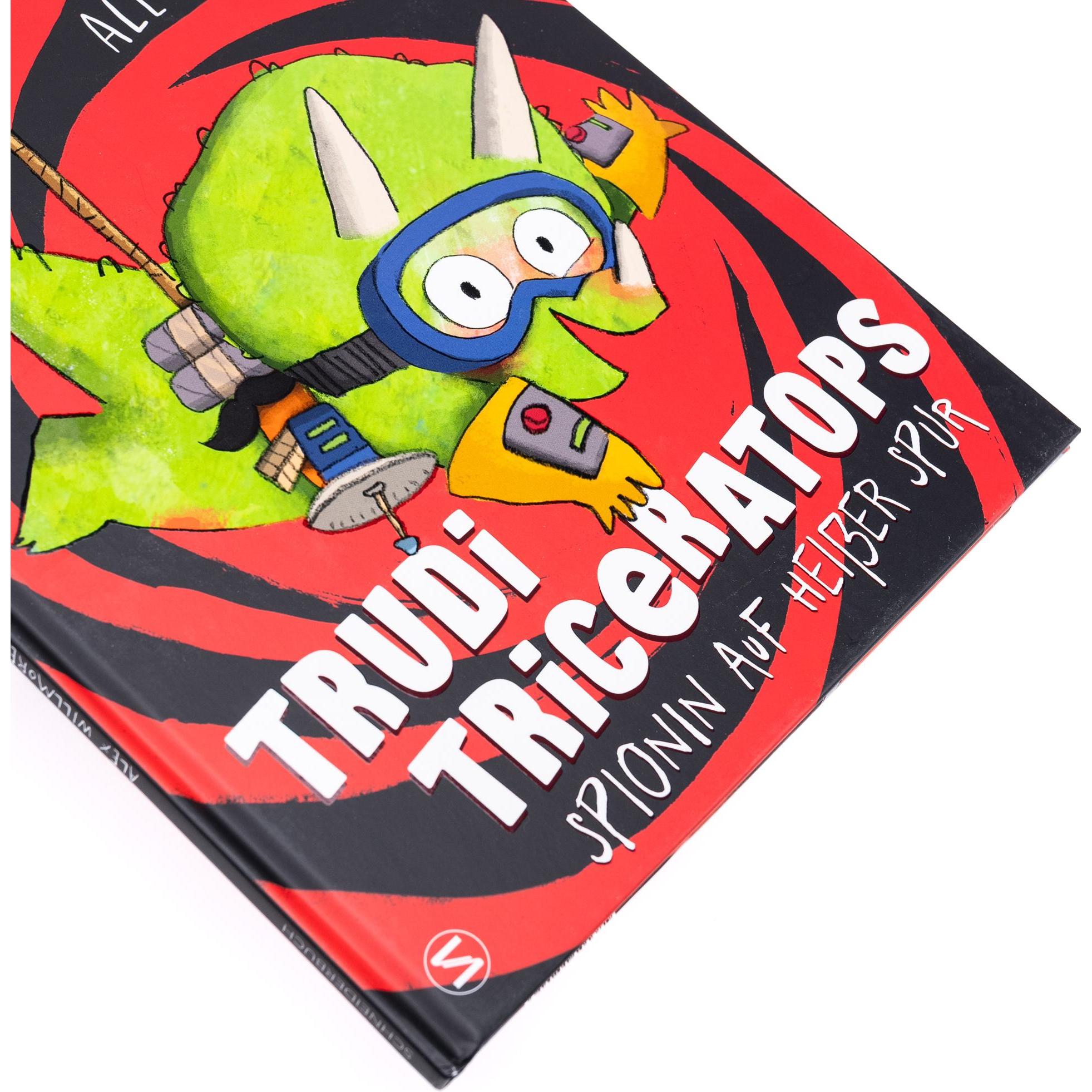Thumbnail - Trudi Triceratops. Spionin auf heisser Spur, Kinderbücher von Alex Willmore
