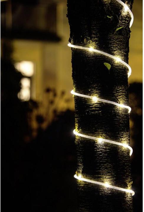 Actual product image Konstsmide rope light with timer Warm-W (5 m)