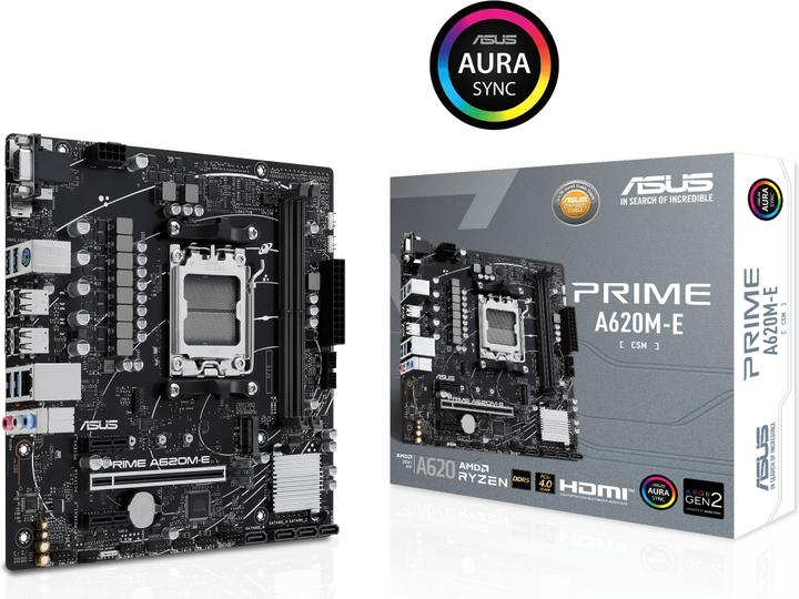 Produktbild ASUS PRIME A620M-E-CSM (AM5, AMD A620, mATX)
