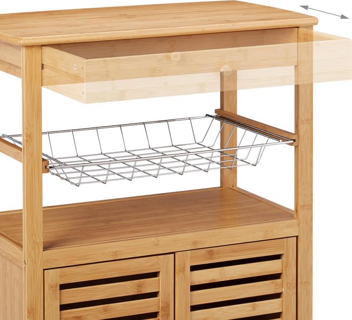 Produktbild Relaxdays Küchenwagen