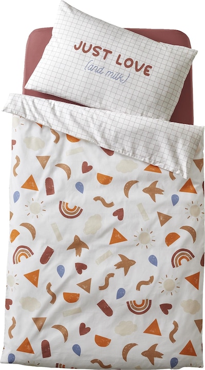 Image du produit Vertbaudet Housse de couette bébé sans taie d'oreiller HAPPY SKY, coton bio (80 x 120 cm)