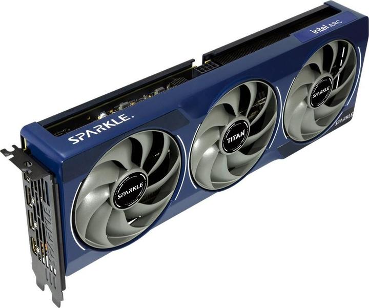 Actual product image Sparkle Arc B580 Titan Luna OC (12 GB, GDDR6)