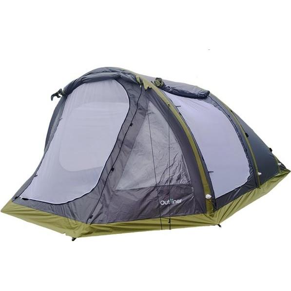 Outliner 5-Personen-Zelt, braun (11.50 kg, 5 Personen) (57617846)