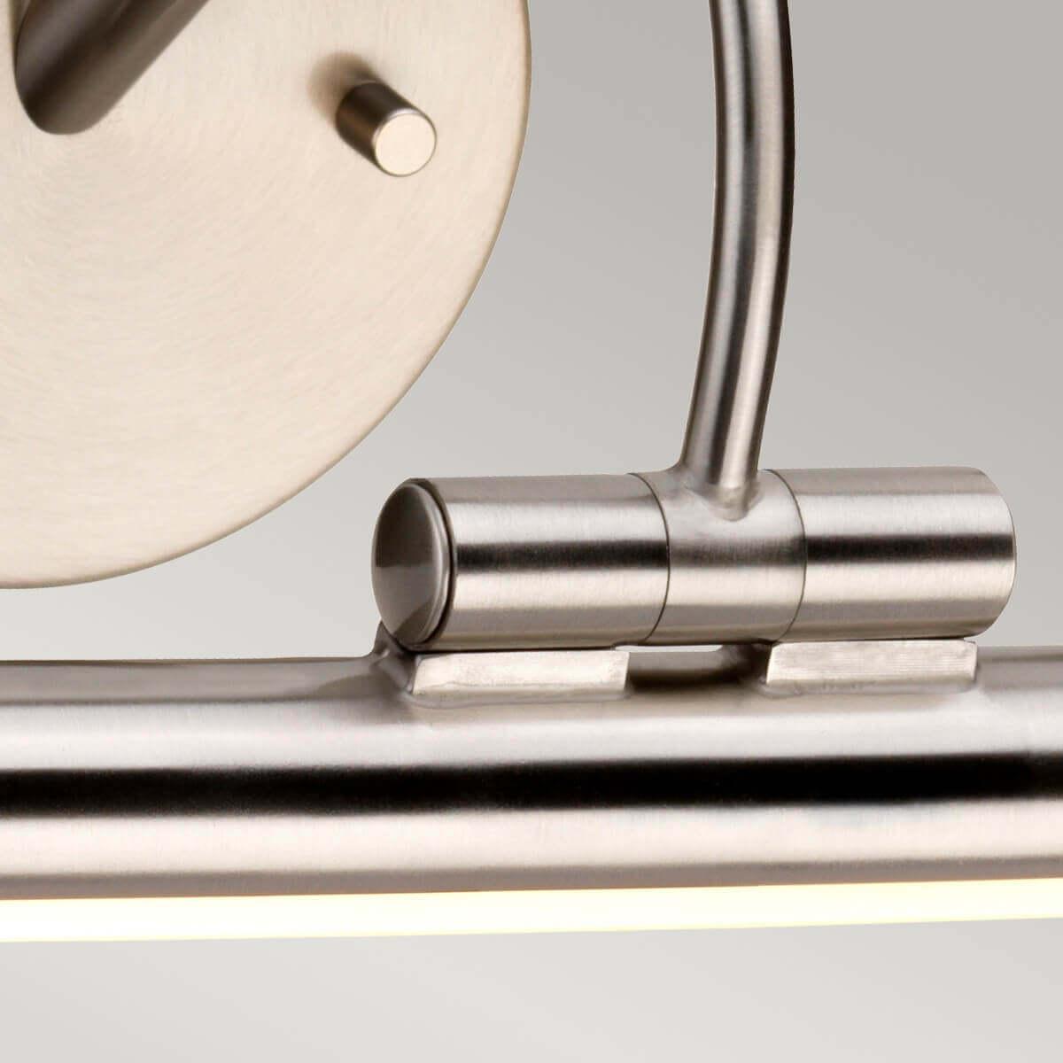 Thumbnail - Elstead Lighting, Wandleuchte + Deckenleuchte, Alton LED Bilderleuchte 39cm Nickel gebürstet (318 lm)