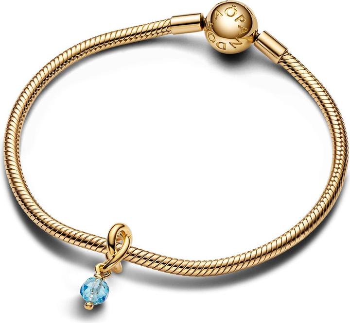 Image du produit Pandora Moments Pierre de naissance mars (Métal doré en 14K)