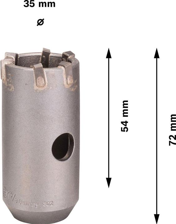 Produktbild Bosch Professional Zubehör PRO SDS plus-5 Core Cutter, 35 x 50 x 72 mm (35 Millimeter)