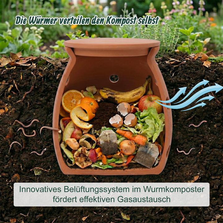 Produktbild Relaxdays Wurmkomposter