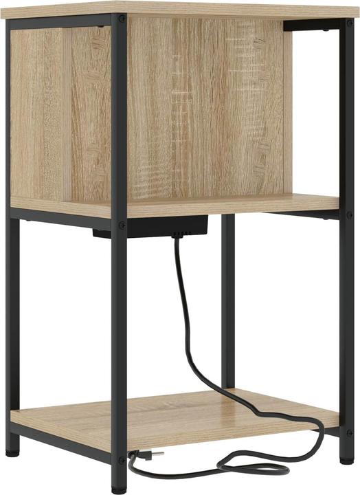 Actual product image vidaXL Bedside table (31 x 31 x 61 cm)