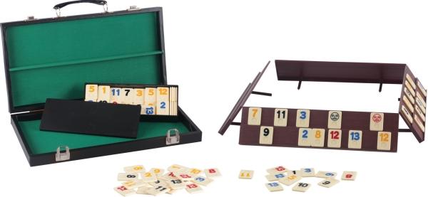 Productafbeelding Natural games Rummy in een koffer (Duits)