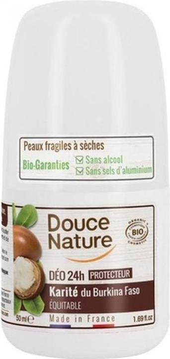 Produktbild Douce Nature Schützender BIO-Deoroller 24h Sheabutter - 50ml - (Roll-on, 50 ml)