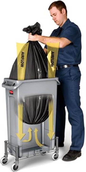 Produktbild Rubbermaid Wertstoffsammler aus Kunststoff (60 l)