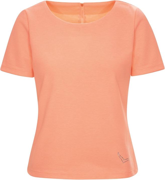 Image du produit Trigema Sweatshirt à manches courtes avec effet pailleté et coupe ajustée (S)