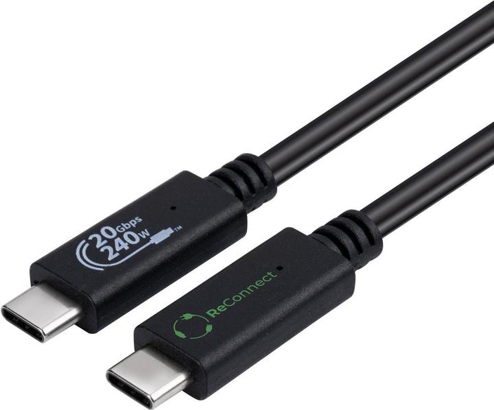 Immagine prodotto MicroConnect ReConnect USB-C 3.2 Gen2x2 (0.25 m, USB 3.2 Gen 2x2)