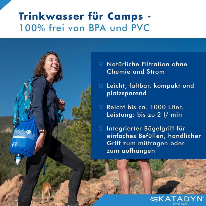Actual product image Katadyn BeFree Gravity