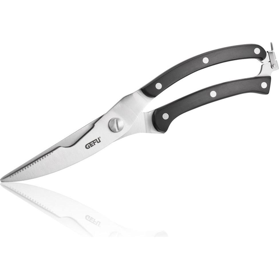 GEFU 12620 Geflügelschere VIGO, Küchenschere, Schwarz, Silber