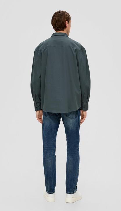 Immagine prodotto s.Oliver Hemd Relaxed: Overshirt aus Baumwollstretch (M)