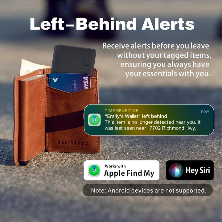 Actual product image Reyke Geldbörsen-Tracker-Karte für Apple (Apple)