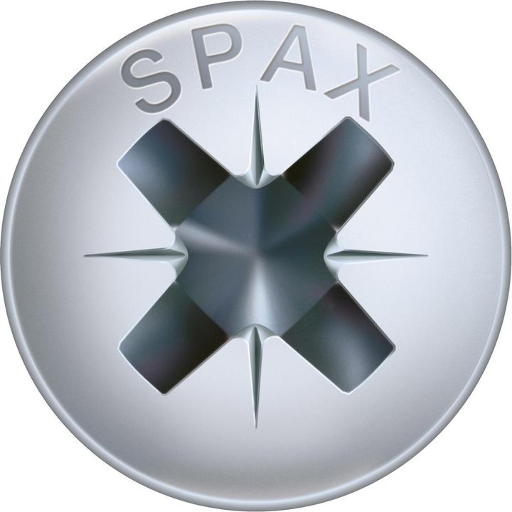 Produktbild Spax Halbrundkopf Kreuzschlitz Z2 Vollgewinde (500 Schrauben pro Stück)