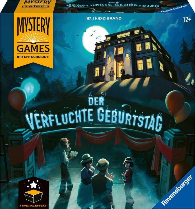 Actual product image Ravensburger The cursed birthday (German, 2 - 4 Players)