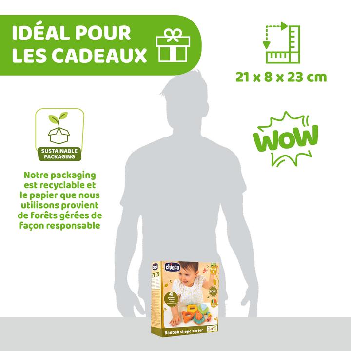 Immagine prodotto Chicco Sorter di forma Baobab - Eco+
