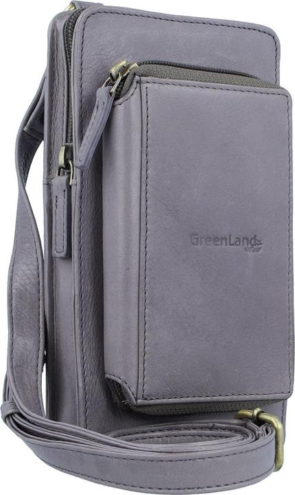 Produktbild Greenland Nature Nature Soft Handytasche Geldbörse Leder 11 cm