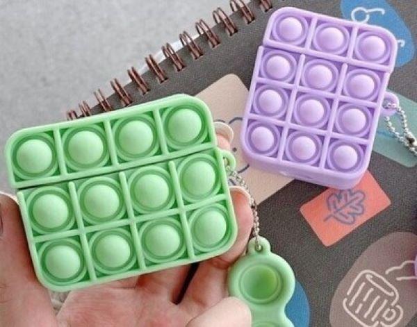 Immagine prodotto Ambiance1 AirPods Pro Custodia Pop it Fidget Verde No.02.2 (Manicotto per cuffie)