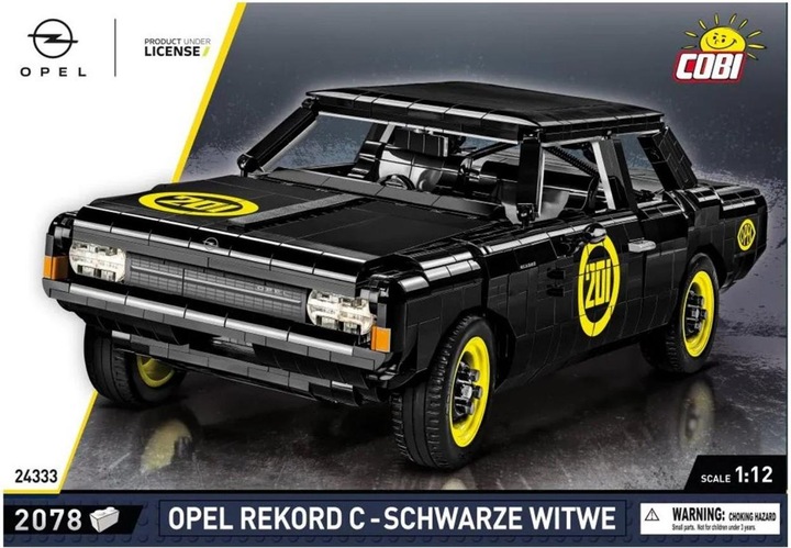 Produktbild Cobi Opel Rekord C-Schwarze Witwe