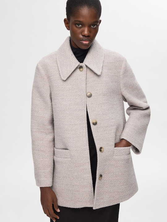 Immagine prodotto Selected Femme Cappotto classico in misto lana (34)