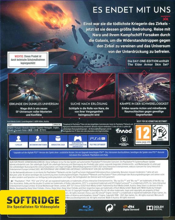 Produktbild Deep Silver Chorus Day One Edition (PS4, DE)