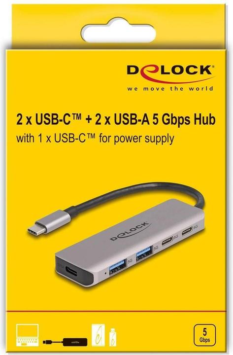 Produktbild Delock 64239 (USB-C, 4 Ports)