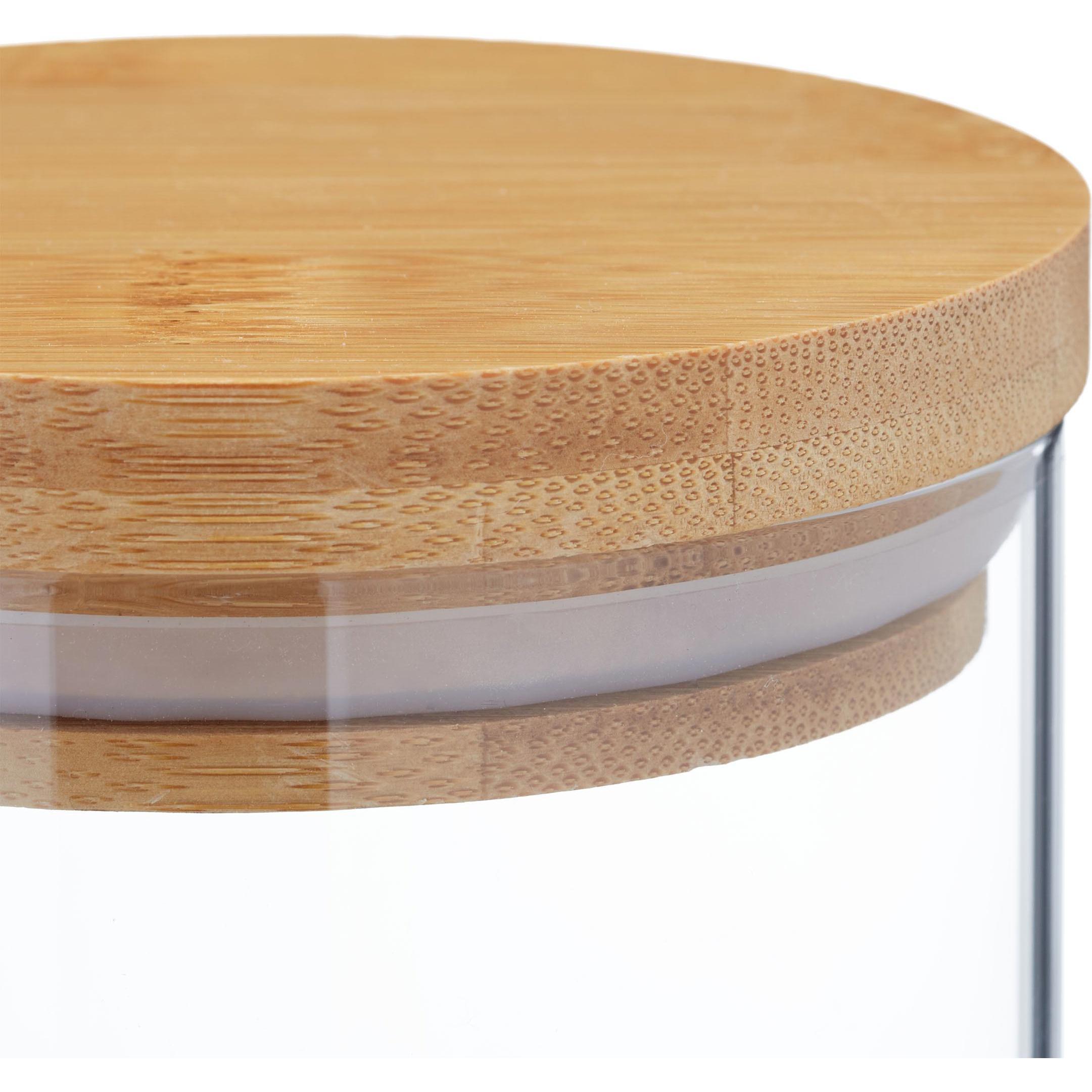 Thumbnail - Relaxdays 4x Vorratsglas, Vorratsbehälter, Transparent