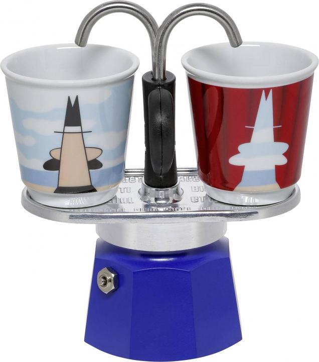 Actual product image Bialetti MINI EXPRESS Set Magrite (2 Cups)