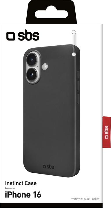 Image du produit SBS Instinct Cover pour iPhone 16 noir (Apple iPhone 16)