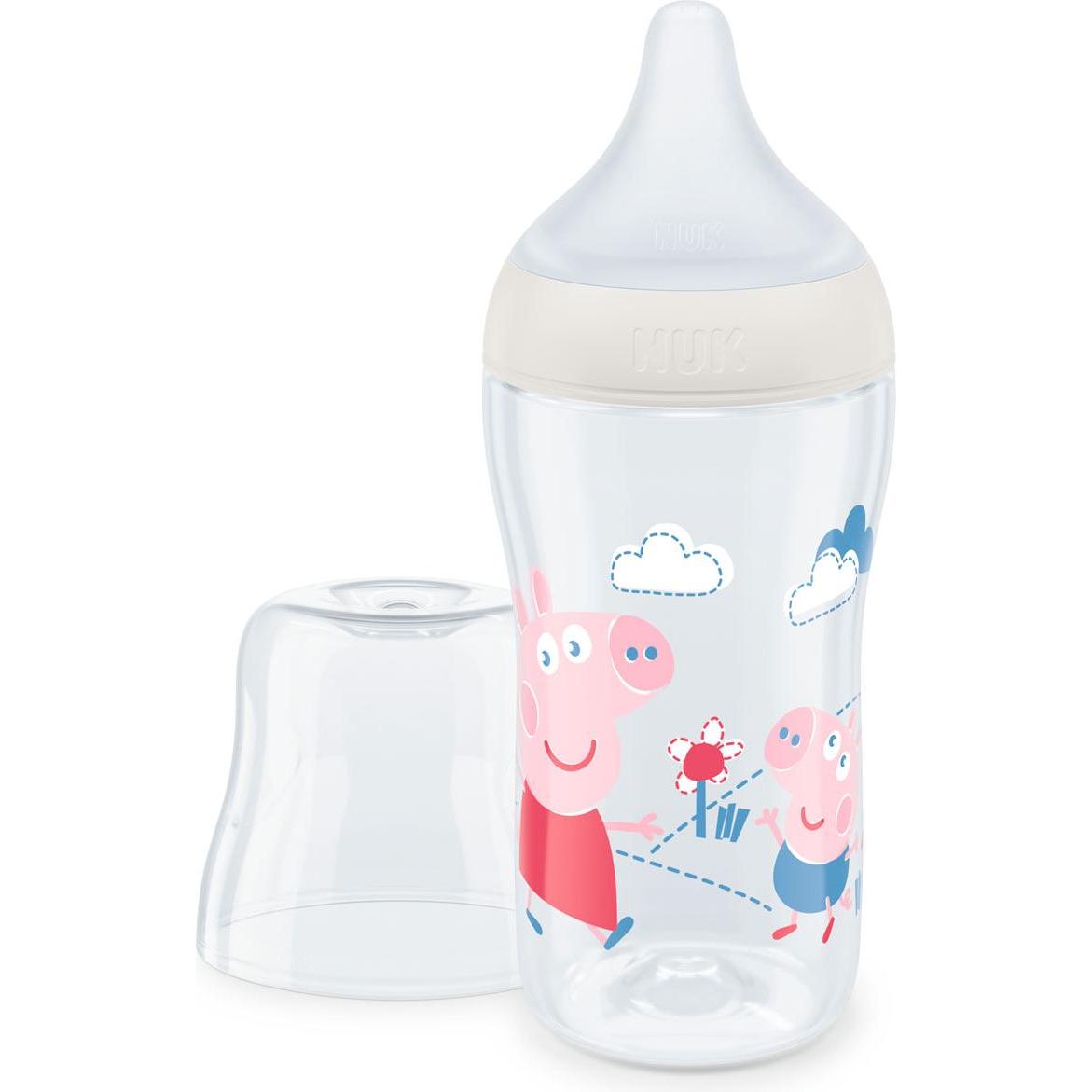 Thumbnail - NUK, Babyflasche, Perfect Match Peppa Pig PP Flasche 260ml, weiss (260 ml)