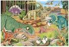 Produktbild Schmidt Spiele Spass mit den Dinosauriern 3x24 Teile (24 Teile)