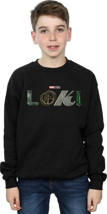 Actual product image Boys Loki Logo Sweatshirt (152, 158)