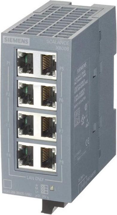 Immagine prodotto Siemens Interruttore Ethernet PLC XB008 (8 Porti)