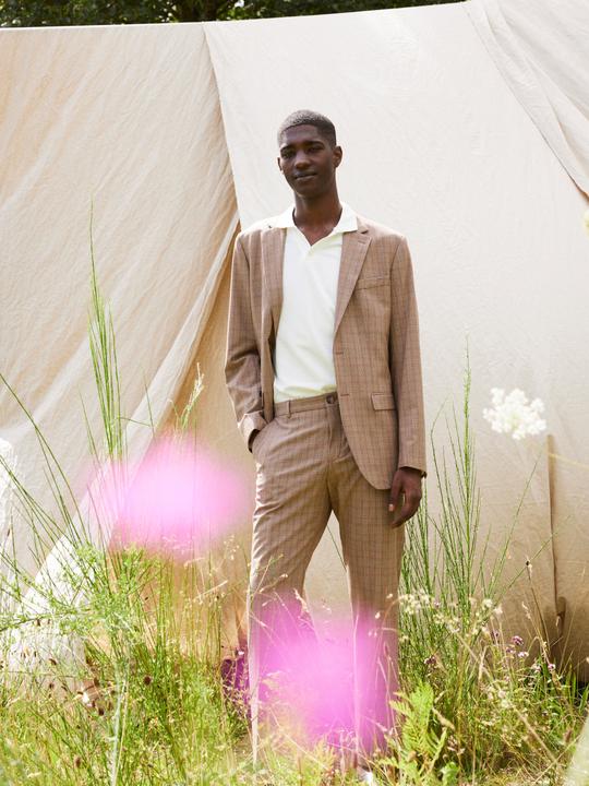 Immagine prodotto Selected Slhslim-Liam Brown Check Trs Flex B (54)