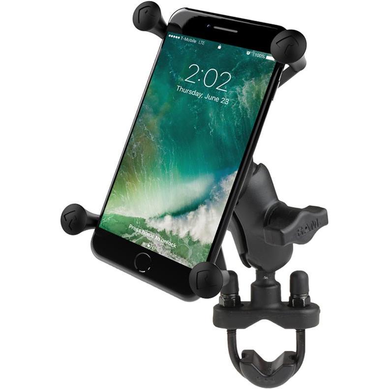 Rammount X-Grip, Smartphone Halterung, Schwarz