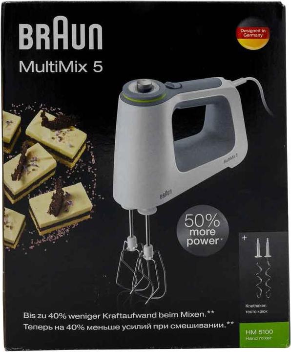 Actual product image Braun MultiMix 5 HM5100WH (750 W)