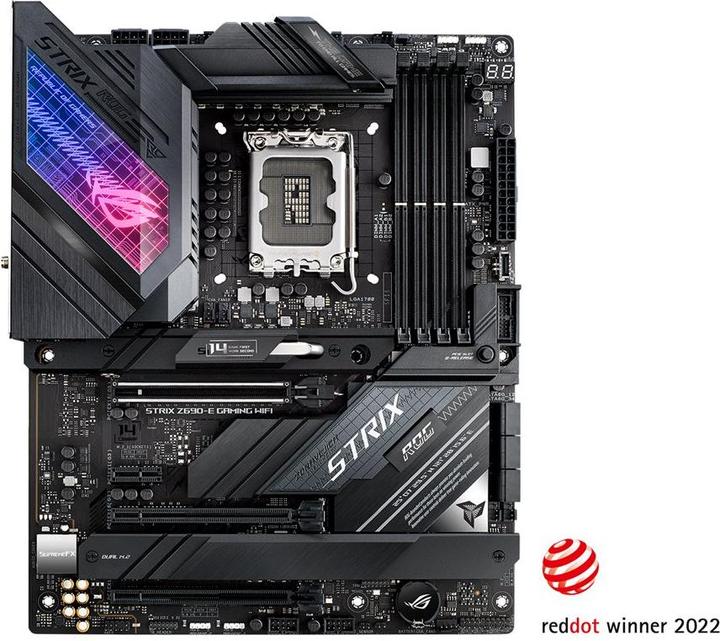 Productafbeelding ASUS ROG Strix Z690-E Gaming Wifi (LGA 1700, Intel Z690 (DDR5), ATX)