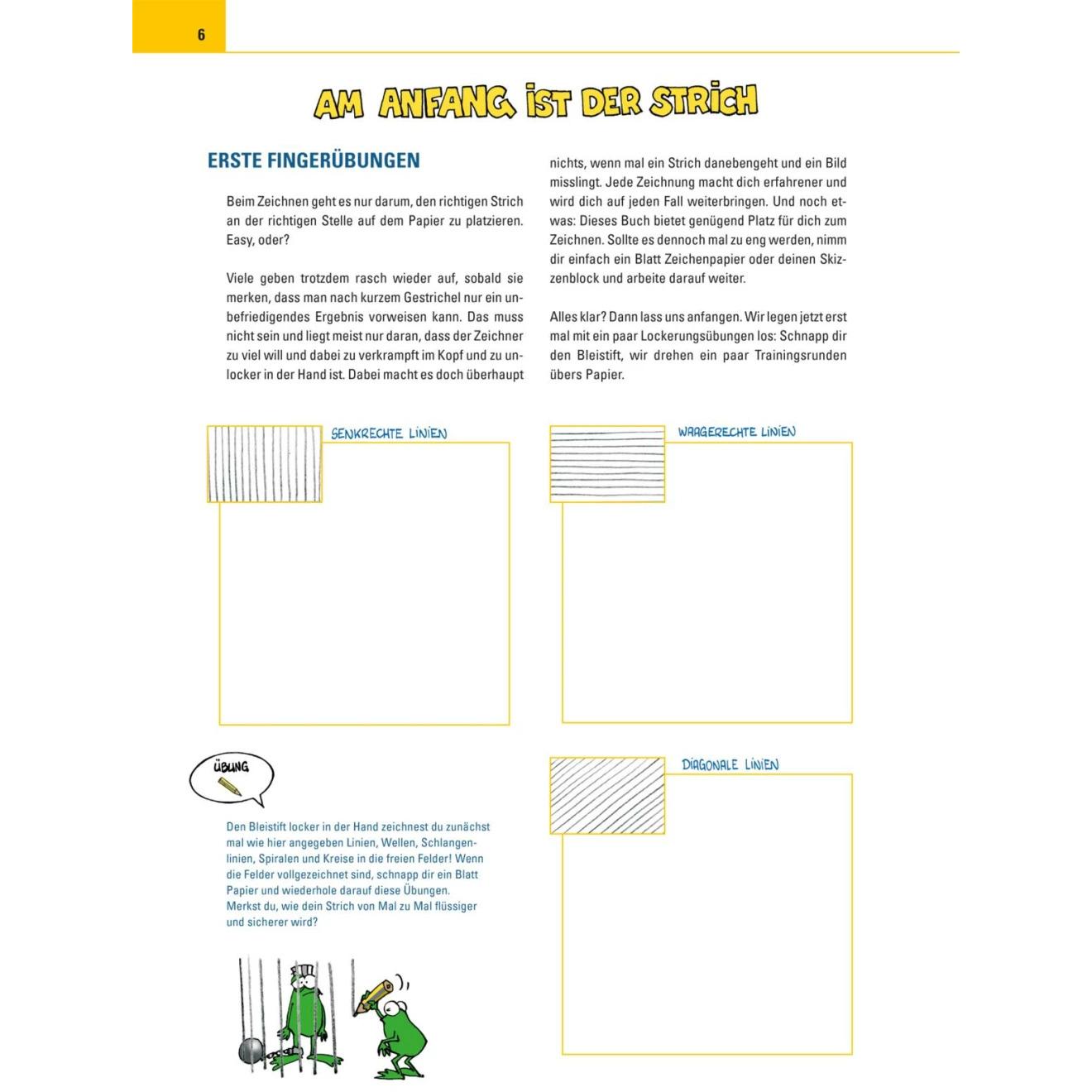 Thumbnail - Comiczeichenkurs Workbook - Neuausgabe, Belletristik von Kim Schmidt