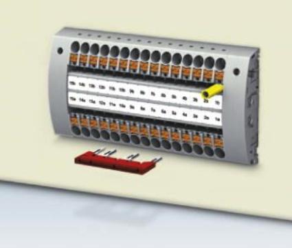 Actual product image Phoenix Contact Plug-In Bridge For Terminal Block (64 mm)