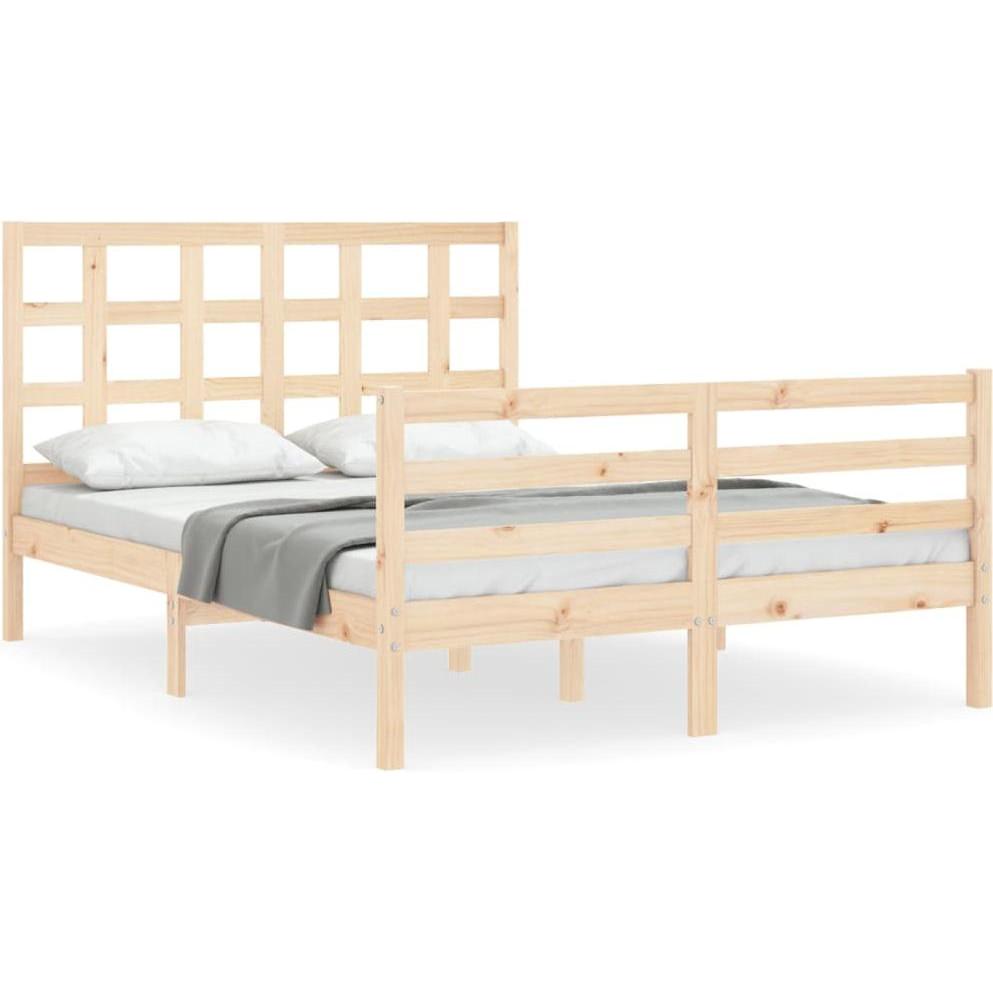 VidaXL, Bett, Addisyn (135 x 190 cm)