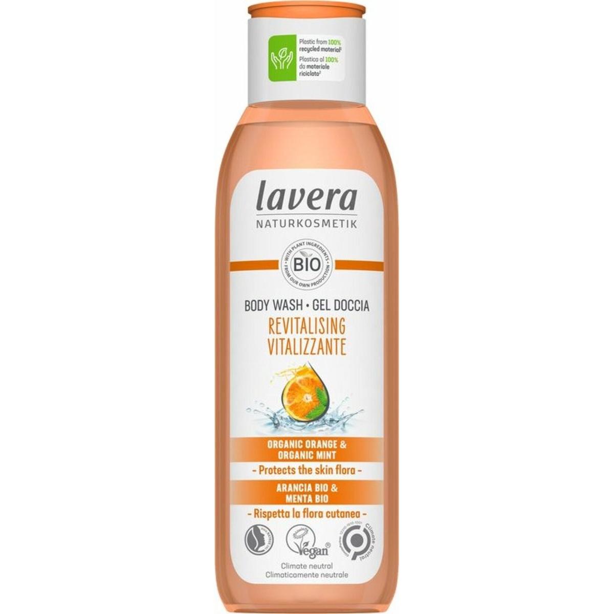 Lavera Revita licking with orange-mint scent ( Body Wash) 250 ml (L) (250 ml) (61175)