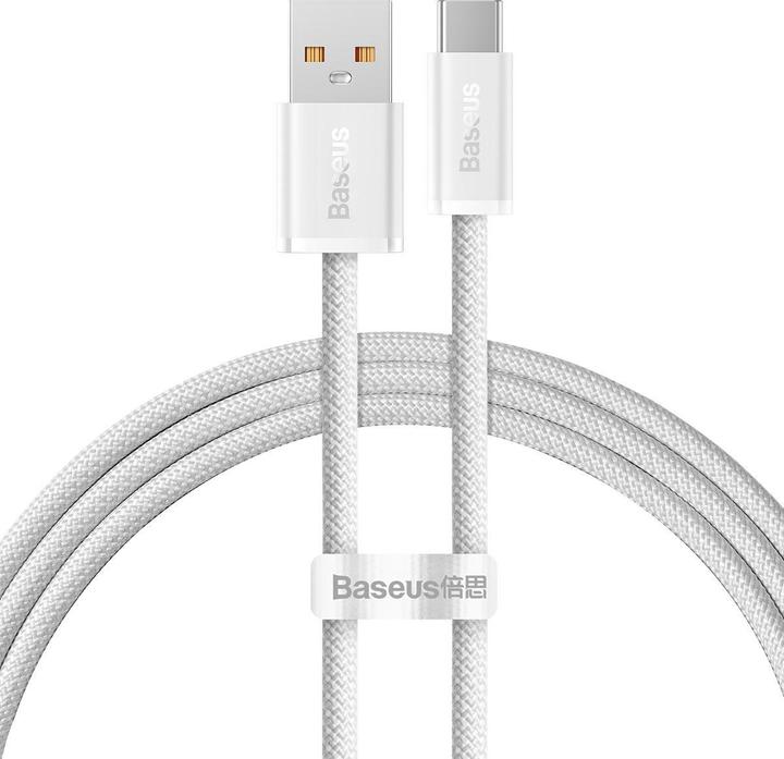 Image du produit Baseus Câble USB vers USB-C Dynamic Series, 100W, 1m (blanc) (1 m, 100 W)