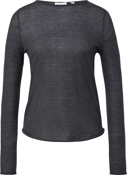 Comma Strickpullover Leicht transparenter Feinstrickpullover Galaxus