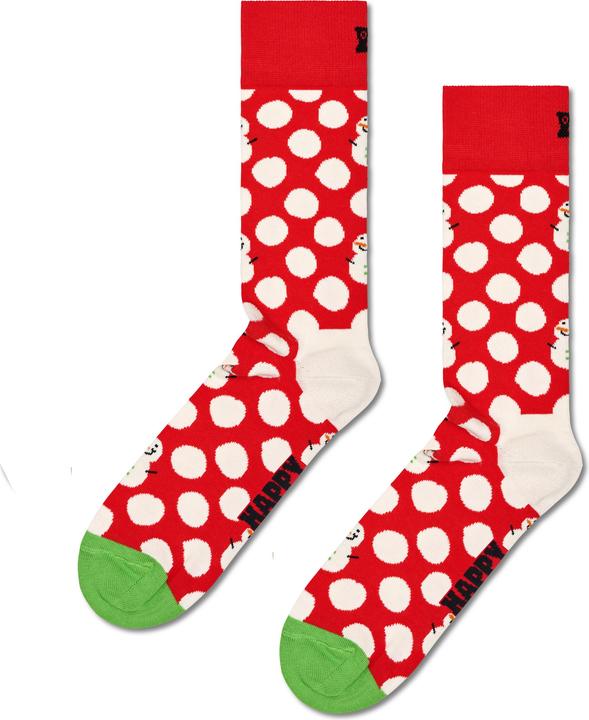 Happy Socks Big Dot Snowman (Single pack, 36 - 40)